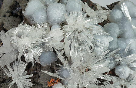 Aragonite with Calcite. 