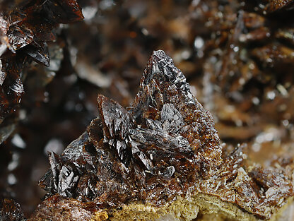 Descloizite. Detail / Photo: Joaquim Calln