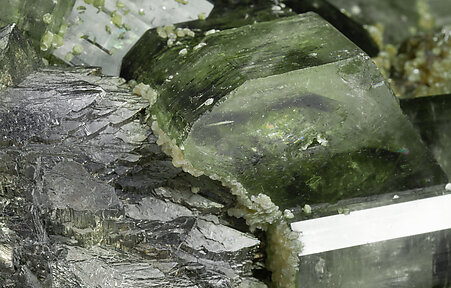 Fluorapatite with Arsenopyrite and Siderite. 