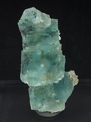 Fluorite with Quartz. 