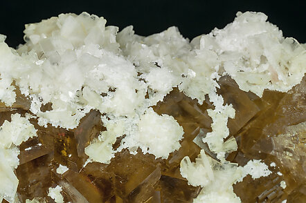 Fluorite with Baryte and Dolomite. 