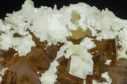 Fluorite with Baryte and Dolomite. 