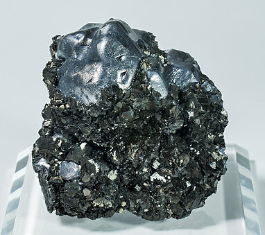 Galena with Sphalerite and Calcite.