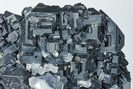 Galena with Quartz and Pyrite. 