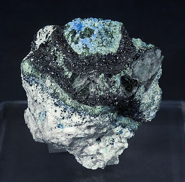 Haüyne with Phlogopite and Muscovite. Front