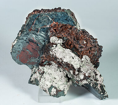 Hematite with Rutile and Mica. 