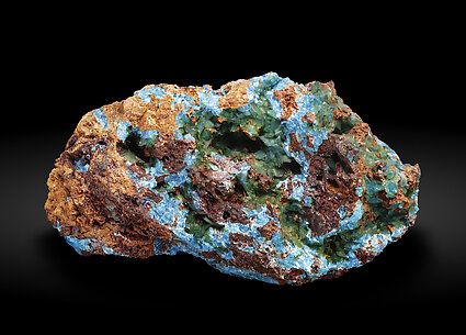 Liroconite. Front / Photo: Joaquim Calln