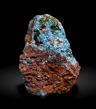 Liroconite. Front / Photo: Joaquim Calln