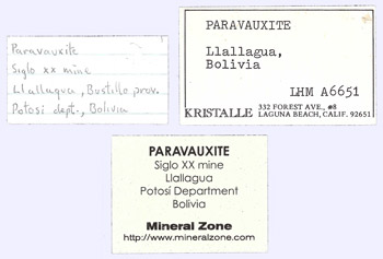 Paravauxite with Sigloite