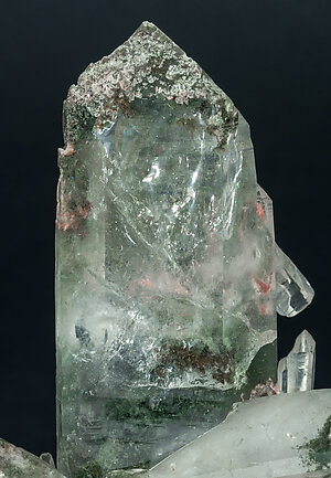 Quartz with Chlorite inclusions. 