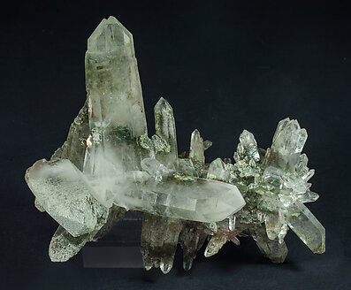 Quartz with Chlorite inclusions.