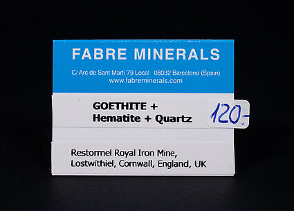 Goethite with Hematite and Quartz