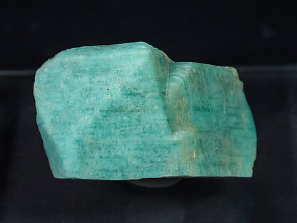 Microcline (variety amazonite). Front