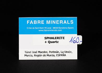 Sphalerite with Quartz