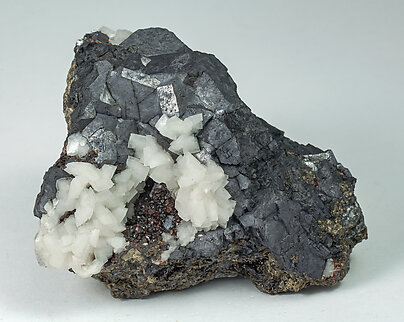 Galena with Sphalerite and Dolomite. 