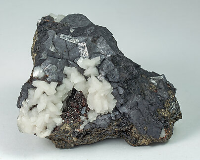 Galena with Sphalerite and Dolomite.