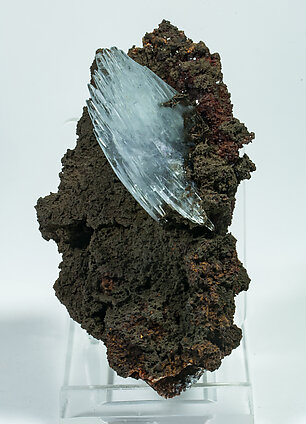 Baryte with Goethite.