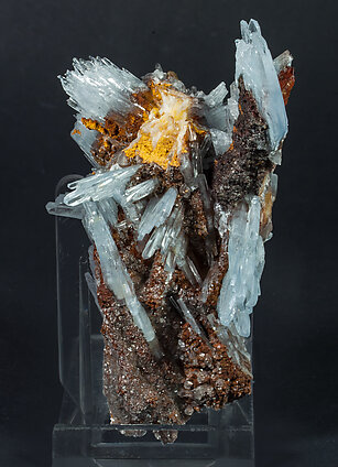 Baryte with Calcite.