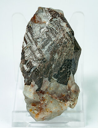 Cassiterite with Quartz. Side