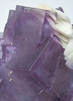 Fluorite with Baryte. 