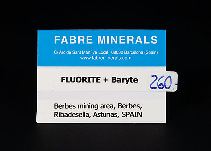 Fluorite with Baryte