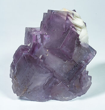 Fluorite with Baryte. 