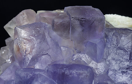 Fluorite with Baryte and Quartz. 