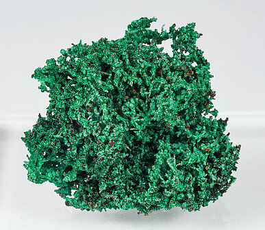 Malachite coating Copper. Front