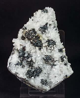 Chalcostibite on Quartz and with Dolomite. 