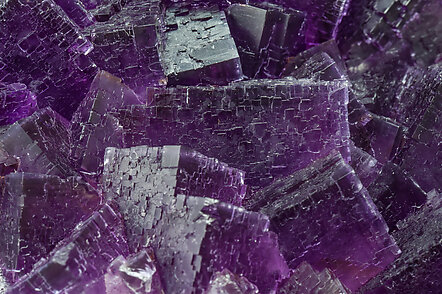 Fluorite with Baryte. 