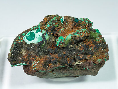 Malachite with Libethenite. 