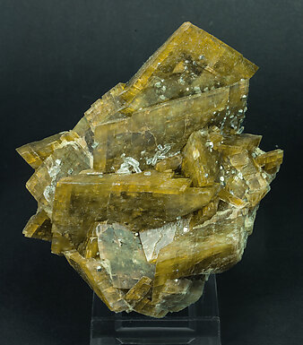 Siderite with Pyrite. Front
