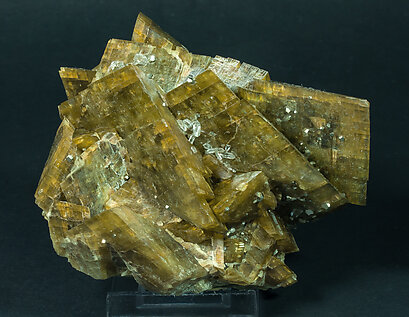 Siderite with Pyrite. Side