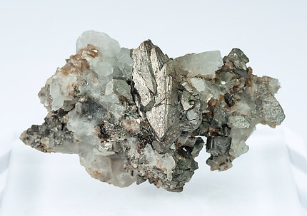 Arsenopyrite with Muscovite and Quartz.