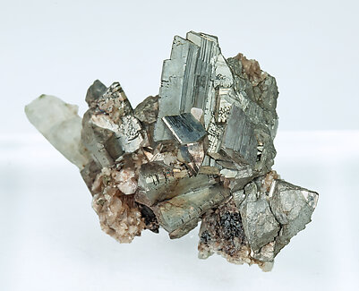 Arsenopyrite with Muscovite and Quartz. 