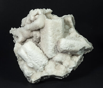 Calcite (variety kanonenspat) with Quartz.