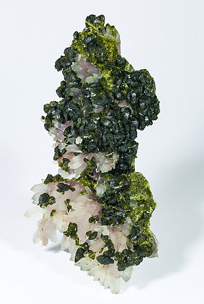 Epidote with Quartz. Front