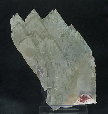 Baryte with inclusions. 