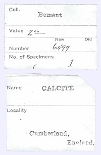 Calcite with Baryte