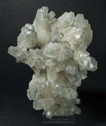 Calcite with Goethite inclusions. Front