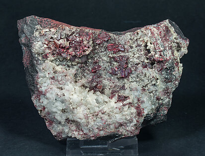 Cinnabar with Quartz.