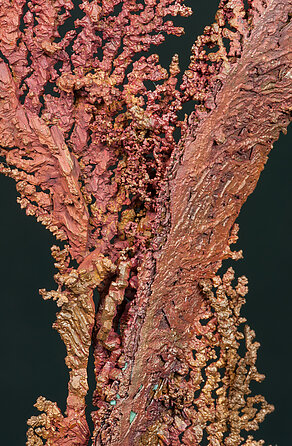 Copper with Cuprite. 