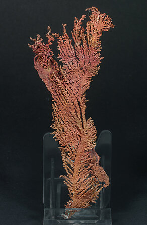 Copper with Cuprite.