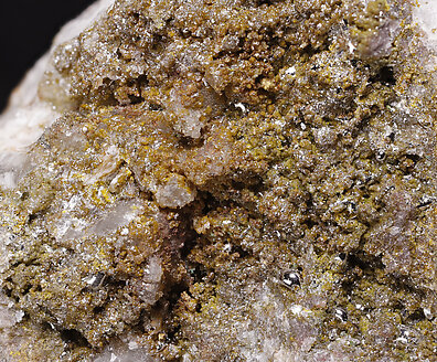 Eglestonite with Calomel and Mercury. Detail / Photo: Joaquim Calln