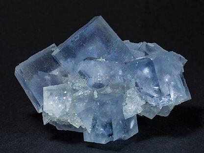 Fluorite with Quartz. 