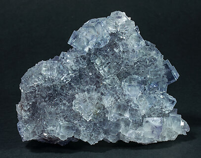 Fluorite with Quartz. 