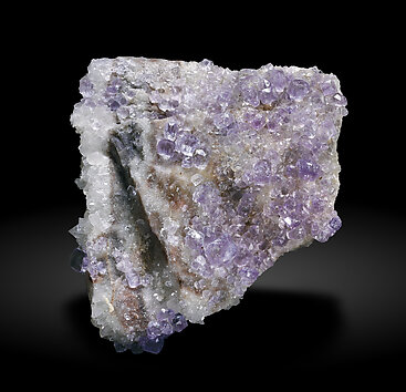 Fluorite with Quartz after Fluorite.