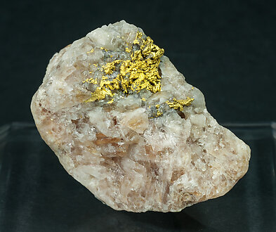 Gold on Quartz.