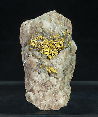 Gold on Quartz. Side