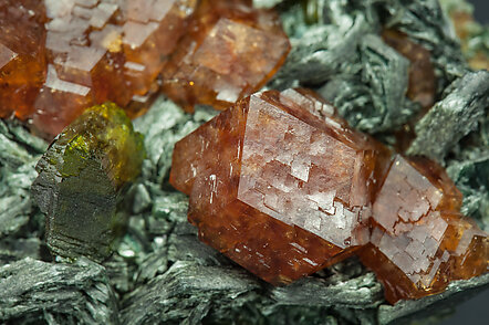 Grossular with Chlorite and Epidote. 